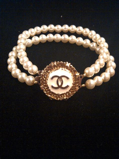 daisy chanel button bracelets|Chanel jewelry bracelets.